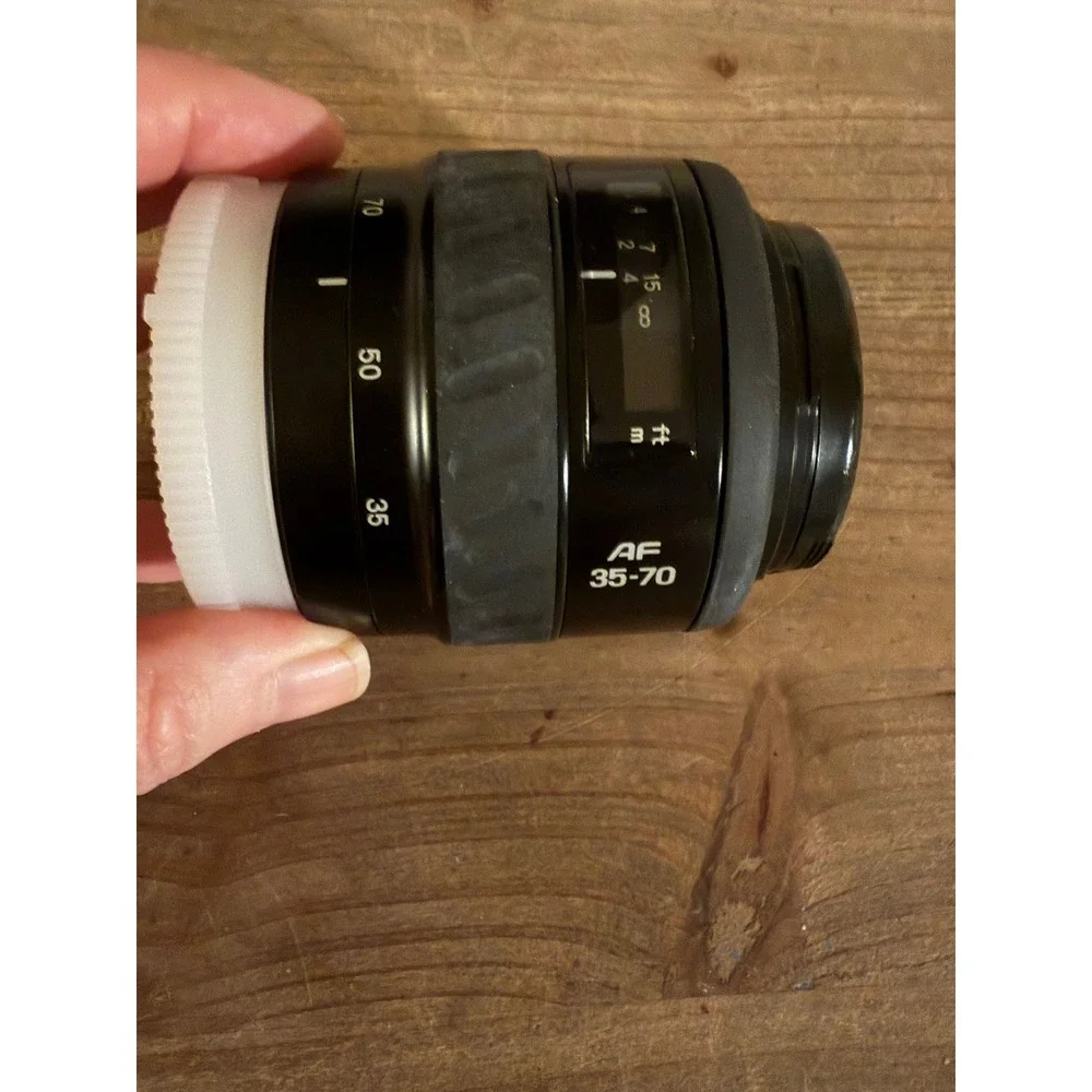 Minolta AF Zoom 35-70mm f/3.5-4.5 Lens for Sony A Mount Maxxum 49mm Filter